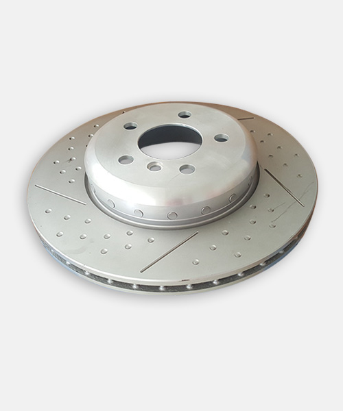 Semi-compound brake disc