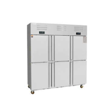 Six door freezer